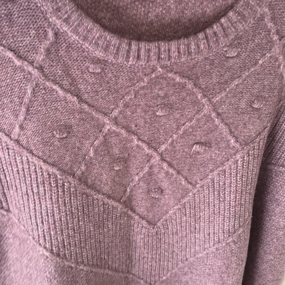 NWOT Purple LOFT the modern poncho - Picture 5 of 8